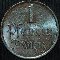 1 Fenig 1937 WMG - około menniczy - ORYGINAŁ