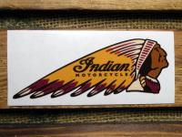 Indian Motorcycle Naklejka Pióropusz Motocykl