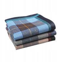 3x Chusteczki męskie Gents Hankies Soft Wipe The Sweat Towels Fashion