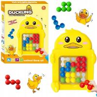 UKŁADANKA LOGICZNA GRA ZRĘCZNOŚCIOWA ŁAMIGŁOWKA IQ KACZKA