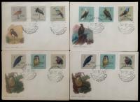 1960 Ptaki chronione Fi 1062-73 FDC