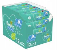 Pampers салфетки FRESH CLEAN 12x52 шт.