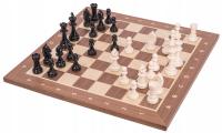 Выход шахматы деревянные турнир 5 орех BASIC