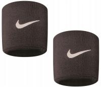 NIKE напульсники напульсники махровая ткань узкая x2pcs bk