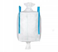 NOWE WORKI BIG BAG 90x90x130 NA ZBOŻE PASZE 1000KG Z LEJKIEM WYSYPOWYM MOCN