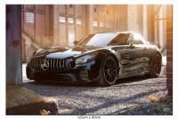 Obraz na płótnie Auto Mercedes AMG GT GTR Płótno