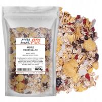 Мюсли тропические 1 кг натуральный завтрак здоровые хлопья фрукты Диета Коль-Поль