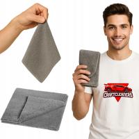 Ręcznik z mikrofibry do osuszania polerowania gruby bezszwowy 380g/m2 40x40