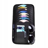 UNIWERSALNY ORGANIZER NA OSŁONĘ PRZECIWSŁONECZNĄ Z KLIPSEM DO AKCESORIÓW SAMOCHODOWYCH I GADŻETÓW