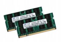 PAMIĘĆ RAM Do Laptopa 4GB (2x2) w Dwóch Kościach DDR2 SO-DIMM 5300S 667MHz