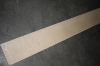 Liść forniru klon jawor LF 0,74 m.kw. (wymiary liścia 340x22cm)