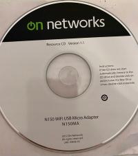 ON NETWORKS ПРОГРАММНОЕ ОБЕСПЕЧЕНИЕ ДРАЙВЕР N150MA НА CD