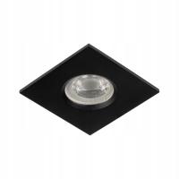 Oczko Kanlux Pierścień oprawy punktowej TALU IP44 DSL-B, czarne kwadrat