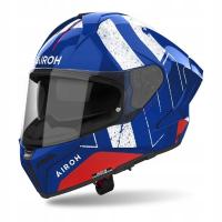 Kask Motocyklowy Blenda,Pinlock,Kompozyt AIROH Matryx Scope Blue Gloss