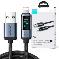 Кабель Joyroom USB - Apple Lightning 1,2 м Черный