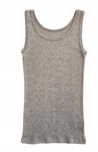 podkoszulki szare dla chłopca dziewczynki bawełna bielizna rozm