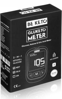 GluKeto Meter - Glukometr & Ketometr (Zestaw Startowy) BeKeto