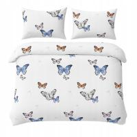 Комплект постельного белья 140X200 1X наволочка 70X80 хлопок сатин-различные узоры