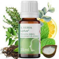 Эфирное масло Смесь Liptus натуральный освежающий аромат Hebda 15 мл