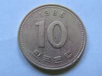 KOREA POŁUDNIOWA 10 WON 1985 ROK !!!!!!!!!!!! 1861