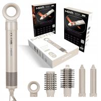 Lokówka wielofunkcyjna do włosów MPM MLW-27 1200W beżowa