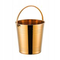 Wiaderko na lód 1.7L Chilling Bucket Wielozadaniowe wiaderko na lód Wiaderko na wino złote