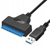 Адаптер USB 3,0 к SATA 22-контактный HDD SSD диск кабель 5 Гбит / с 32 см