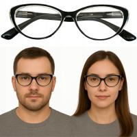 ОЧКИ ПО РЕЦЕПТУ МИНУСЫ КОШАЧЬИ ГЛАЗА -0,5 ДО -4,5 ХАЛЯВЫ!