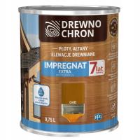 Drewnochron Impregnat Extra Powłokotwórczy Orzech Ciemny 4,5L