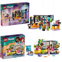 Lego Friends dla dziewczynki 42610 Impreza z karaoke + 41740 Pokój Aliyi