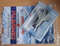METALOWY MODEL SAMOLOTU MIG-31 1/150
