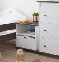 Szafka Nocna DOMEK z szufladą : 7 dostępnych kolorów