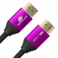 Kabel DisplayPort 2.1 CU SPX010 1m 16K@60Hz 54Gbps