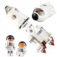 RAKIETA KOSMICZNA KOSMOS KOSMONAUTA DŹWIĘKI ŚWIATŁO EFEKT DYMU PROJEKTOR