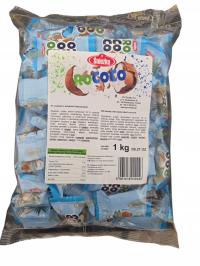 Cukierki z wiórkami kokosowymi ROCOCO 1kg Śnieżka DATA:12/2025