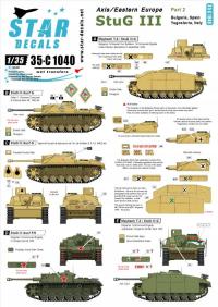 Star Decals 35-C1040 1/35 StuG III Axis/E. Europe