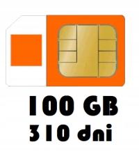 Интернет на карту 100Gb Orange Free 310 дней LTE