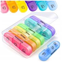 ОРГАНАЙЗЕР ДЛЯ ЛЕКАРСТВ, КОРОБКА ДЛЯ ТАБЛЕТОК, КОНТЕЙНЕР, ДЕНЬ, НОЧЬ, 7 ДНЕЙ, КОРОБКА ДЛЯ ЛЕКАРСТВ