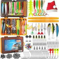 Рыболовная коробка, набор рыболовных приманок, аксессуары, крючок, поплавок, спиннинг