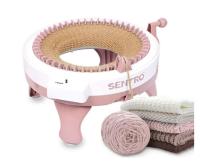 MASZYNA DZIEWIARSKA DO ROBIENIA NA DRUTACH RĘKODZIEŁO 48 IGIEŁ ZESTAW