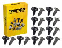 10X шпилька куб винт гнездо крыло арки AUDI A3 A4 VW GOLF PASSAT