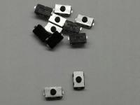 Кнопка ключа, mikrostyk 6мм x 3мм прорезиненная