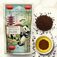 Naturalna herbata gryczana Soba Cha Jinzhu prażona gryka jesieniara