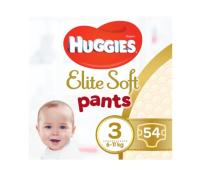 Pieluchomajtki Huggies Elite Soft Rozmiar 3 54 szt.