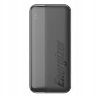 Powerbank Energizer 20000 mAh 15W | 1x USB-A| 2x USB-C | Czarny| UE20050CC