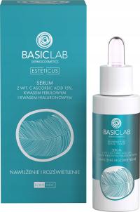 BasicLab сыворотка для лица с витамином С 15% осветление и увлажнение 30 мл
