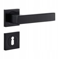 ДВЕРНАЯ РУЧКА GABI ЧЕРНАЯ РОЗЕТКА ДЛЯ КЛЮЧА