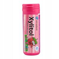 MIRADENT XYLITOL КЛУБНИКА ЖЕВАТЕЛЬНАЯ РЕЗИНКА 30 ШТ