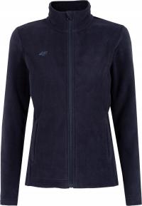 4F bluza damska rozpinane NOSH4-PLD001 granatowa