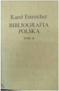 Библиография Польша t 16 n-K. Estreicher 24h